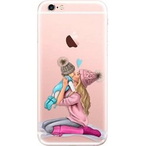 iSaprio Kissing Mom - Blond and Boy na iPhone 6 Plus