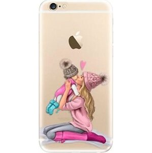 iSaprio Kissing Mom – Blond and Girl pre iPhone 6/ 6S