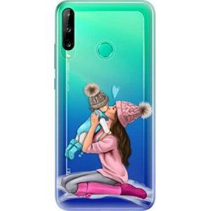 iSaprio Kissing Mom – Brunette and Boy pre Huawei P40 Lite E