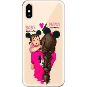 iSaprio Mama Mouse Brunette and Girl na iPhone XS