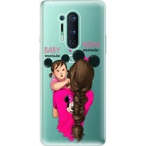 iSaprio Mama Mouse Brunette and Girl na OnePlus 8 Pro