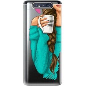 iSaprio My Coffe and Brunette Girl na Samsung Galaxy A80