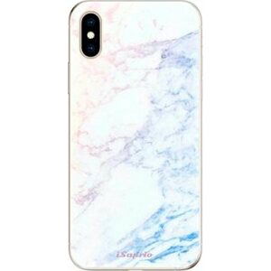 iSaprio Raibow Marble 10 na iPhone XS