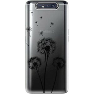 iSaprio Three Dandelions - black na Samsung Galaxy A80