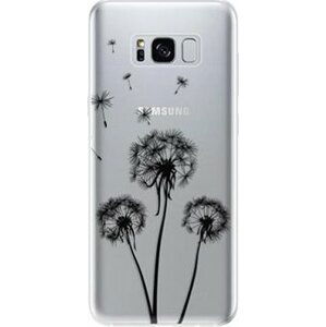 iSaprio Three Dandelions – black pre Samsung Galaxy S8