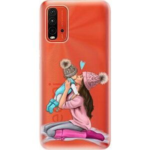 iSaprio Kissing Mom – Brunette and Boy pre Xiaomi Redmi 9T