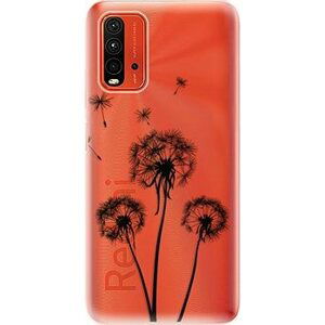 iSaprio Three Dandelions – black pre Xiaomi Redmi 9T