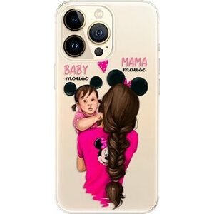 iSaprio Mama Mouse Brunette and Girl pre iPhone 13 Pro