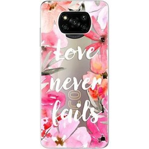 iSaprio Love Never Fails pre Xiaomi Poco X3 Pro/X3 NFC