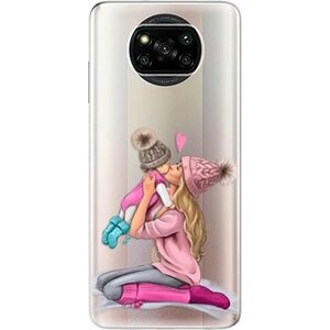 iSaprio Kissing Mom Blond and Girl pre Xiaomi Poco X3 Pro/X3 NFC