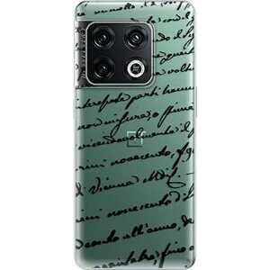 iSaprio Handwriting 01 – black pre OnePlus 10 Pro