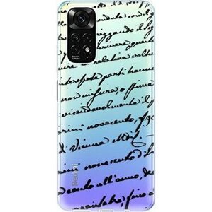 iSaprio Handwriting 01 pro black na Xiaomi Redmi Note 11/Note 11S