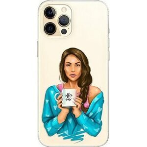 iSaprio Coffe Now - Brunette na iPhone 12 Pro Max