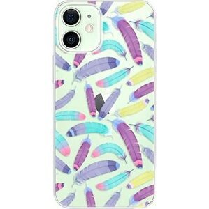 iSaprio Feather Pattern 01 na iPhone 12