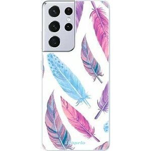 iSaprio Feather Pattern 10 na Samsung Galaxy S21 Ultra