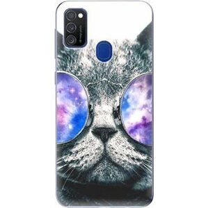 iSaprio Galaxy Cat na Samsung Galaxy M21