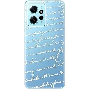 iSaprio Handwriting 01 white pre Xiaomi Redmi Note 12 5G