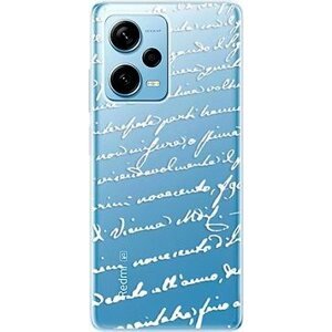 iSaprio Handwriting 01 pro white na Xiaomi Redmi Note 12 Pro+ 5G