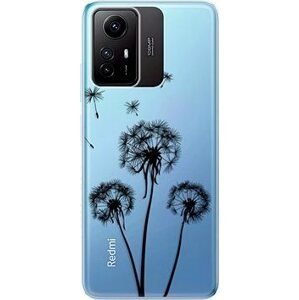 iSaprio Three Dandelions pro black pre Xiaomi Redmi Note 12S