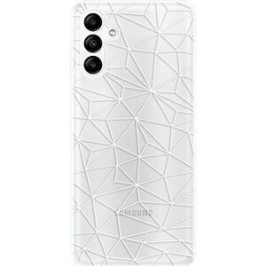 iSaprio Abstract Triangles 03 pro white pro Samsung Galaxy A04s