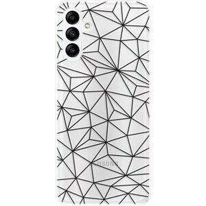 iSaprio Abstract Triangles 03 pro black pro Samsung Galaxy A04s