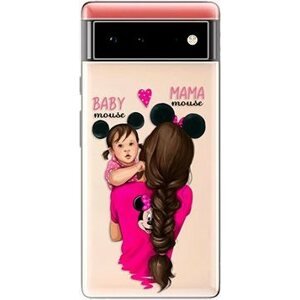 iSaprio Mama Mouse Brunette and Girl pro Google Pixel 6 5G