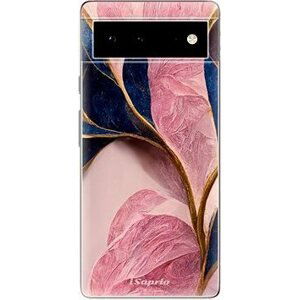 iSaprio Pink Blue Leaves pro Google Pixel 6 5G