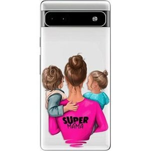 iSaprio Super Mama pro Boy and Girl pro Google Pixel 6a 5G