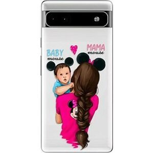 iSaprio Mama Mouse Brunette and Boy na Google Pixel 6a 5G