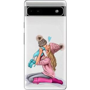 iSaprio Kissing Mom pro Blond and Boy pro Google Pixel 6a 5G