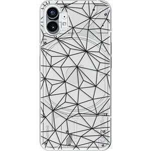iSaprio Abstract Triangles 03 pro black pro Nothing Phone 1