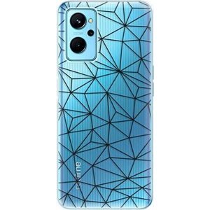 iSaprio Abstract Triangles 03 black pre Realme 9i