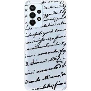 iSaprio Handwriting 01 pro black pro Samsung Galaxy A23 / A23 5G