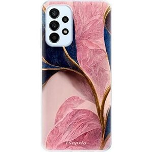 iSaprio Pink Blue Leaves na Samsung Galaxy A23/A23 5G