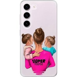 iSaprio Super Mama pro Two Girls na Samsung Galaxy S23 5G