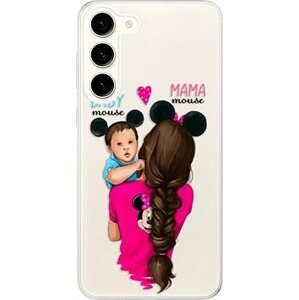 iSaprio Mama Mouse Brunette and Boy pre Samsung Galaxy S23+ 5G