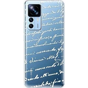 iSaprio Handwriting 01 white pre Xiaomi 12T/12T Pro