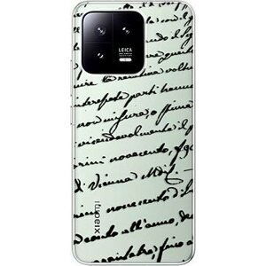 iSaprio Handwriting 01 pro black na Xiaomi 13