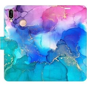 iSaprio flip puzdro BluePink Paint pre Huawei P20 Lite