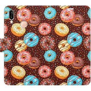 iSaprio flip puzdro Donuts Pattern pre Huawei P20 Lite