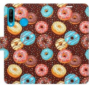 iSaprio flip puzdro Donuts Pattern pre Huawei P30 Lite