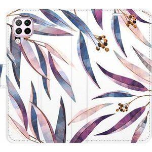 iSaprio flip puzdro Ornamental Leaves pre Huawei P40 Lite