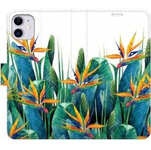 iSaprio flip puzdro Exotic Flowers 02 na iPhone 11