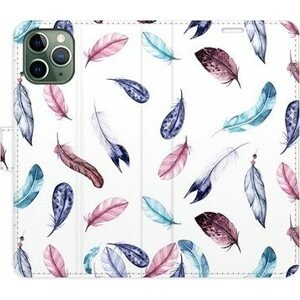 iSaprio flip puzdro Colorful Feathers pre iPhone 11 Pro