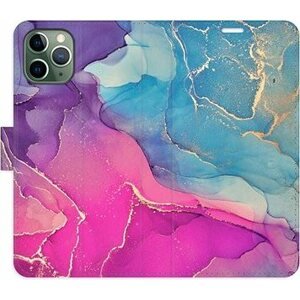 iSaprio flip puzdro Colour Marble 02 na iPhone 11 Pro