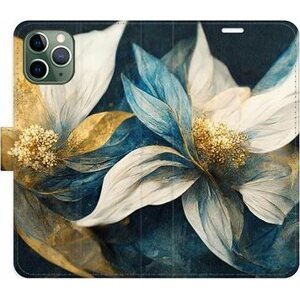 iSaprio flip puzdro Gold Flowers na iPhone 11 Pro