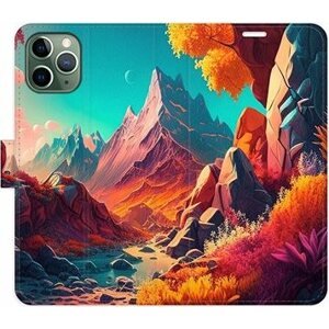 iSaprio flip puzdro Colorful Mountains pre iPhone 11 Pro