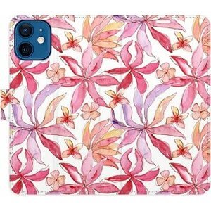 iSaprio flip pouzdro Flower Pattern 10 pro iPhone 12 mini