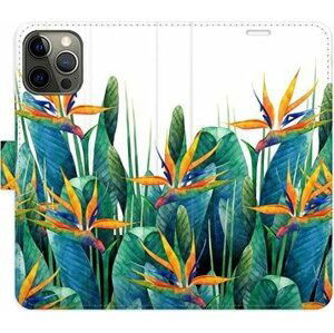 iSaprio flip puzdro Exotic Flowers 02 pre iPhone 12/12 Pro