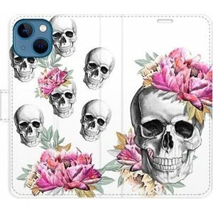 iSaprio flip puzdro Crazy Skull na iPhone 13